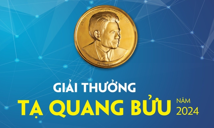Giải thưởng Tạ Quang Bửu 2024 thay đổi tiêu chuẩn xét tặng