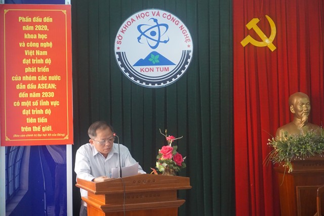 Sở Khoa học và Công nghệ tỉnh Kon Tum tổ chức Hội nghị cán bộ - công chức năm 2019