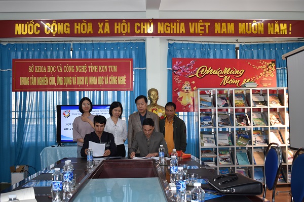 HỢP TÁC VÀ CUNG ỨNG HÀNG HOÁ GIỮA TRUNG TÂM NGHIÊN CỨU, ỨNG DỤNG VÀ DỊCH VỤ KHOA HỌC VÀ CÔNG NGHỆ VÀ CÔNG TY TNHH YẾN SÀO KON TUM